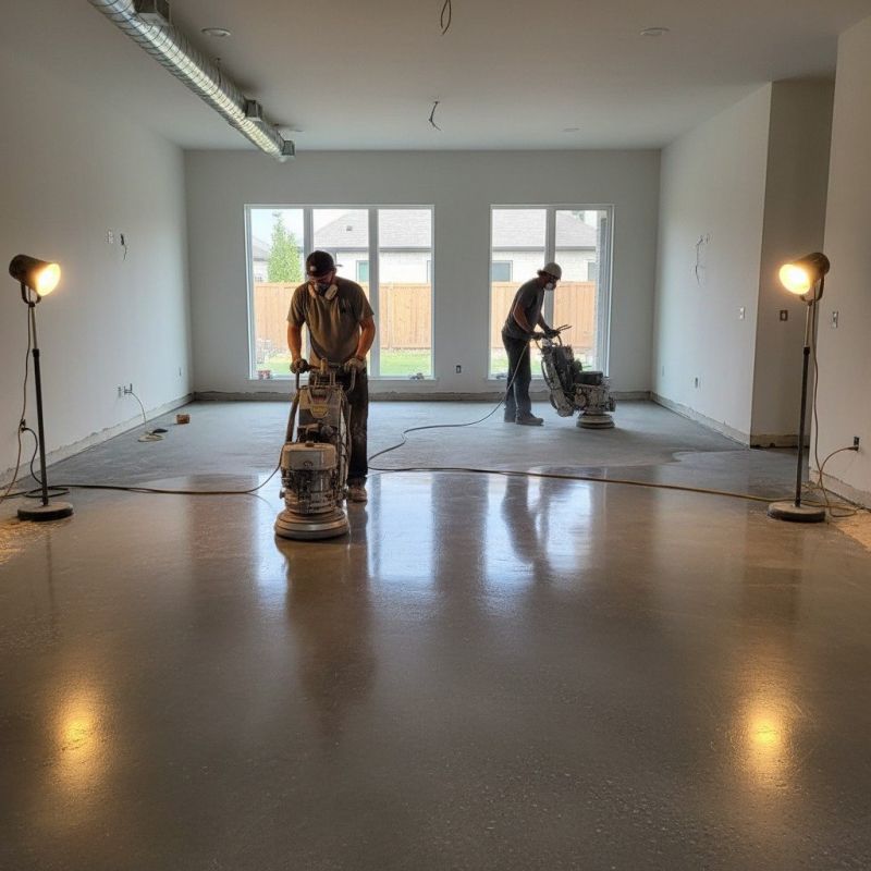 Concrete Basement Polishing in Louisville, KY